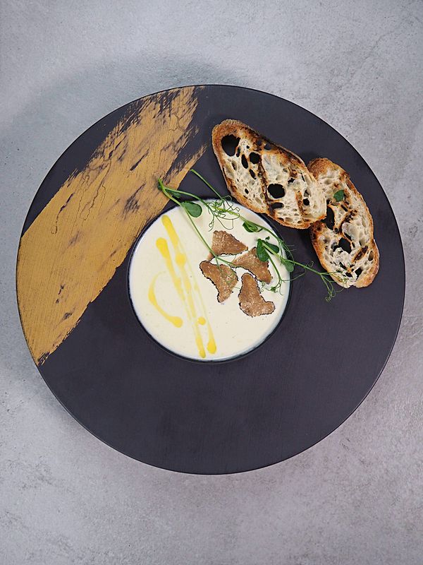 Сырный крем-суп с трюфелем