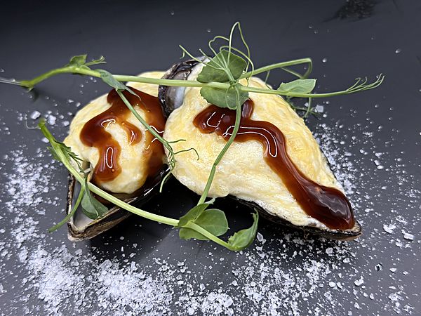 Запеченные Мидии в Ракушке