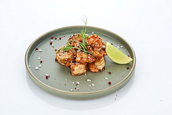 Креветки в соусе терияки