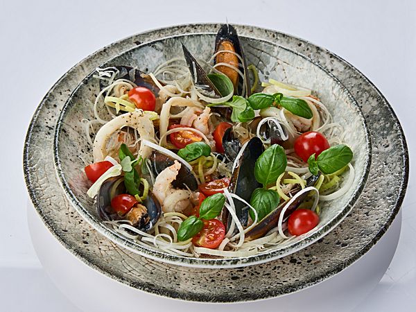 Соте из морепродуктов