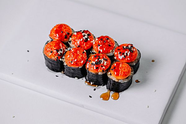 Запеченные с мидиями