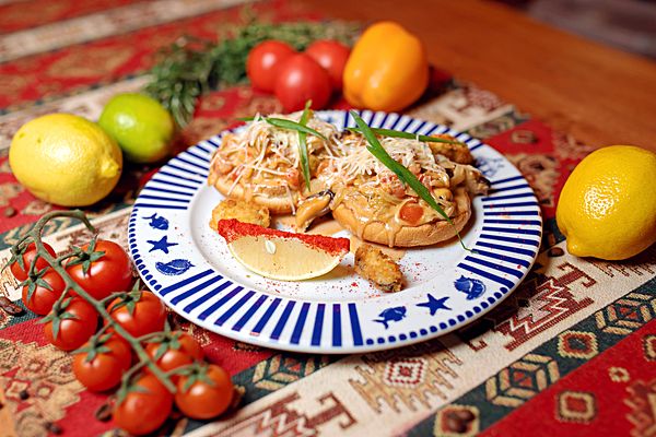 Мидии с овощами по-севастопольски