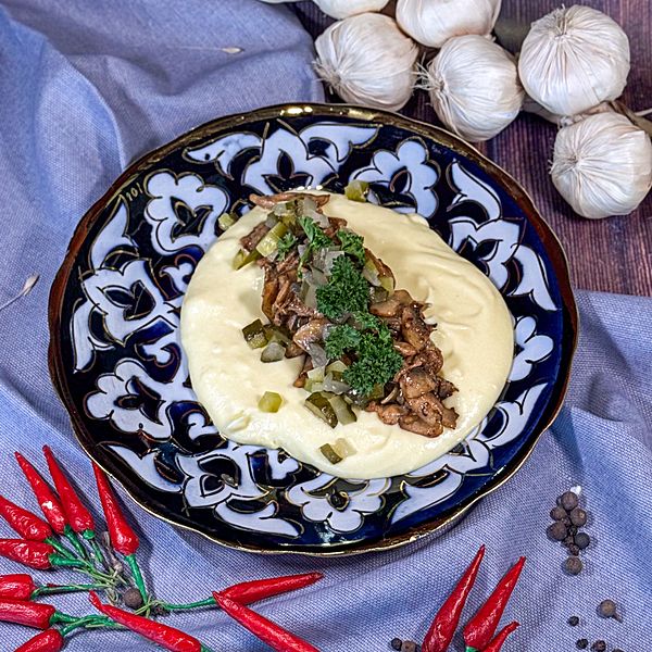 Бефстроганов с курицей