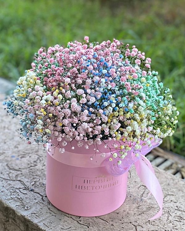 Композиция с гипсофилой