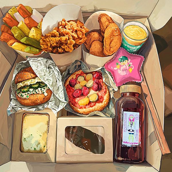 Фуд-бокс КЛИНОК, РАССЕКАЮЩИЙ ДЕМОНОВ, 