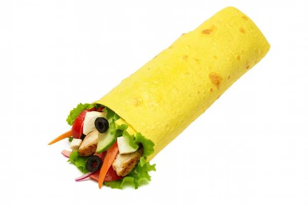 Шаурма с курицей в лаваше