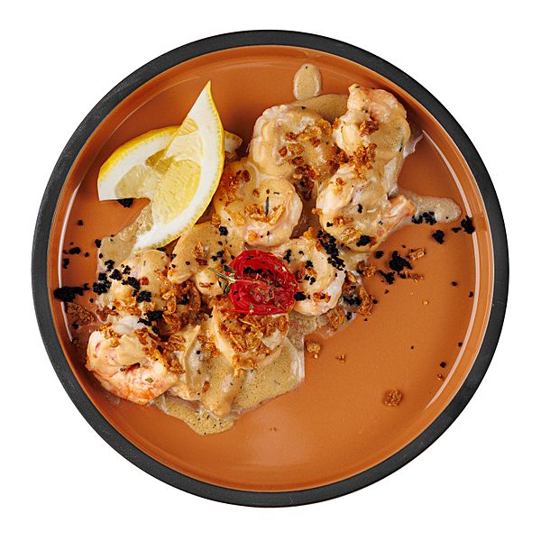 Дюжина тигровых креветок