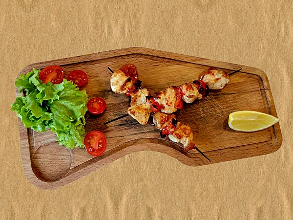 Шашлык из куриного бедра