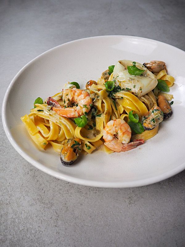 Тальятелле Frutti di Mare