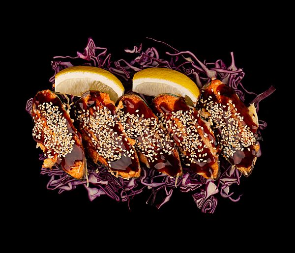 Запеченные мидии