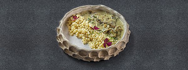 Строганов из черноморского рапана