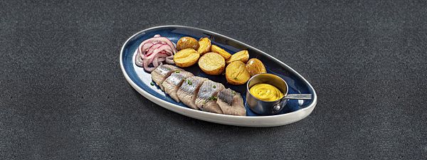 Сельдь с картофелем