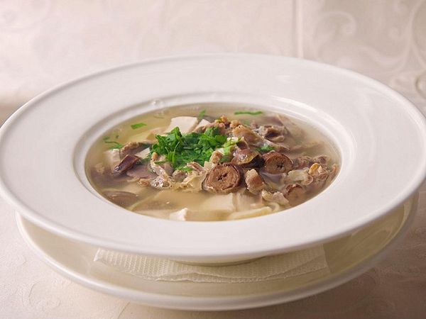 Суп с потрохами