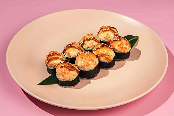 Запеченый с лососем