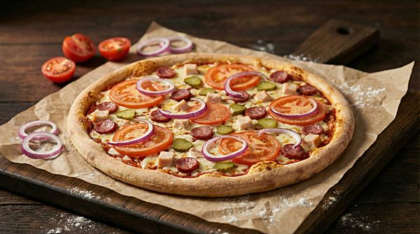 Пицца Деревенская