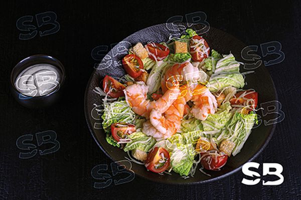 Салат с креветкой