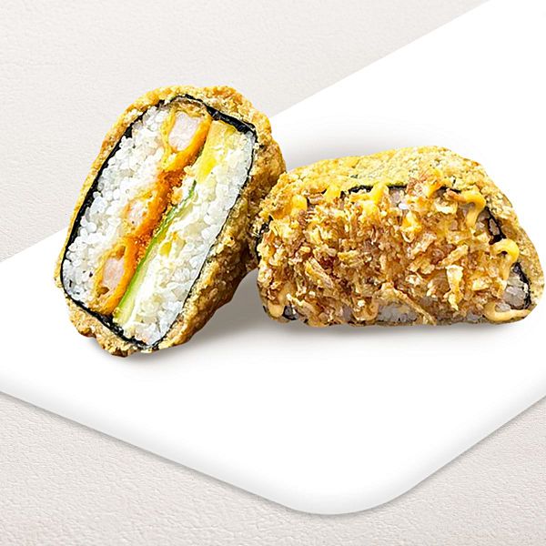 Суши Бургер с креветкой темпура