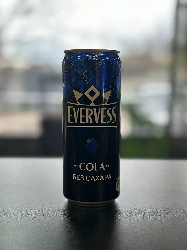 Evervess cola без сахара