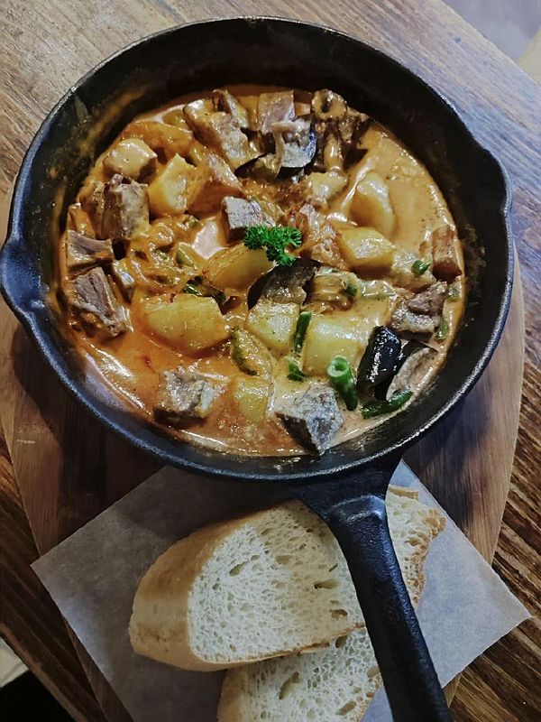 Сковородка с говядиной