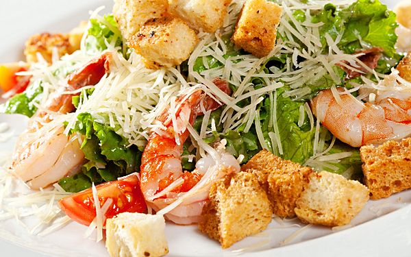 Цезарь с креветками