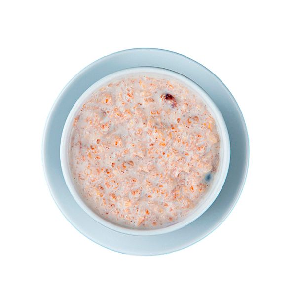 Овсянка с фруктами