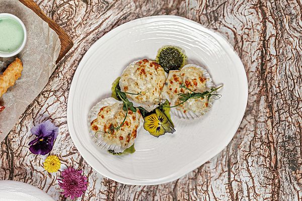 Запеченый гребешок