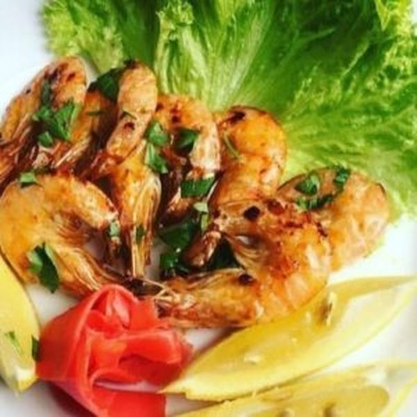 Королевские креветки в соусе