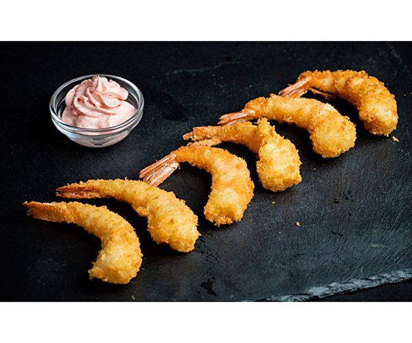 Креветки в панировке хрустящей