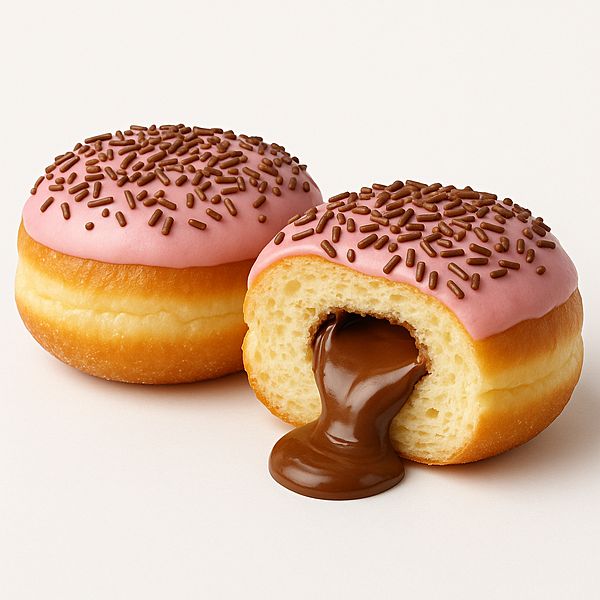 Пончик с нутеллой