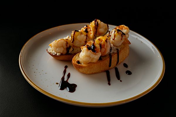 Брускета Креветка