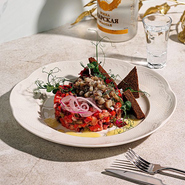 Винегрет с сельдью