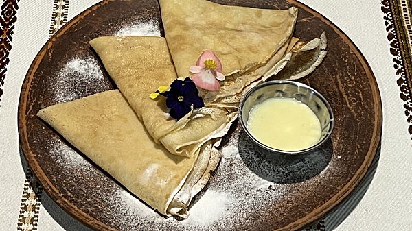 Блины со сгущенкой