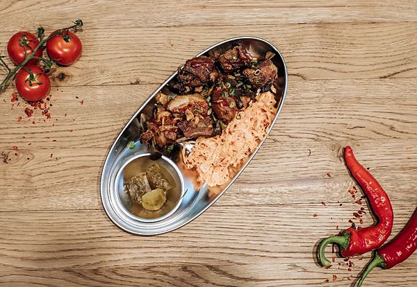 Свиные ребрышки в глазури BBQ