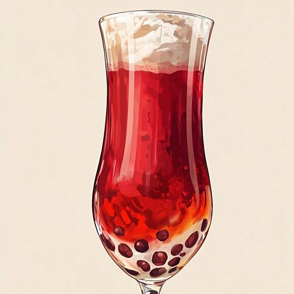 Бабл-ти с тапиокой 