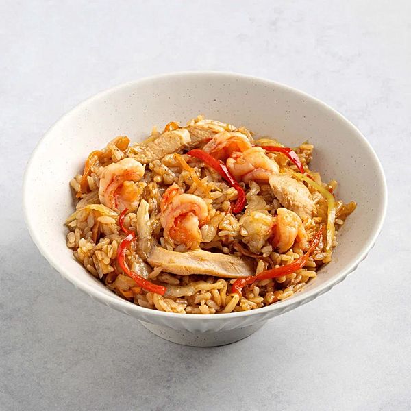 Wok тайская креветка