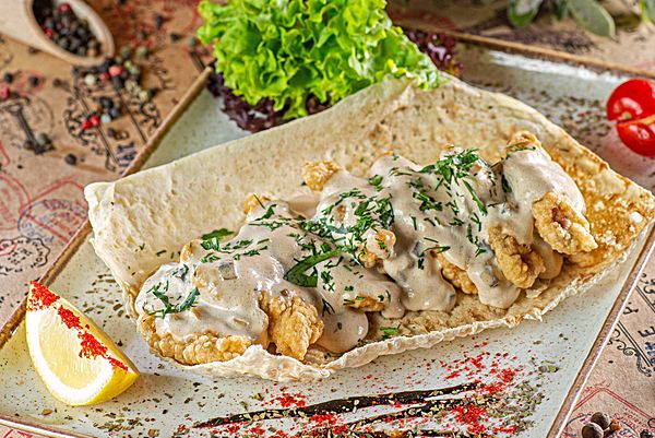 Отбивная из рапанов