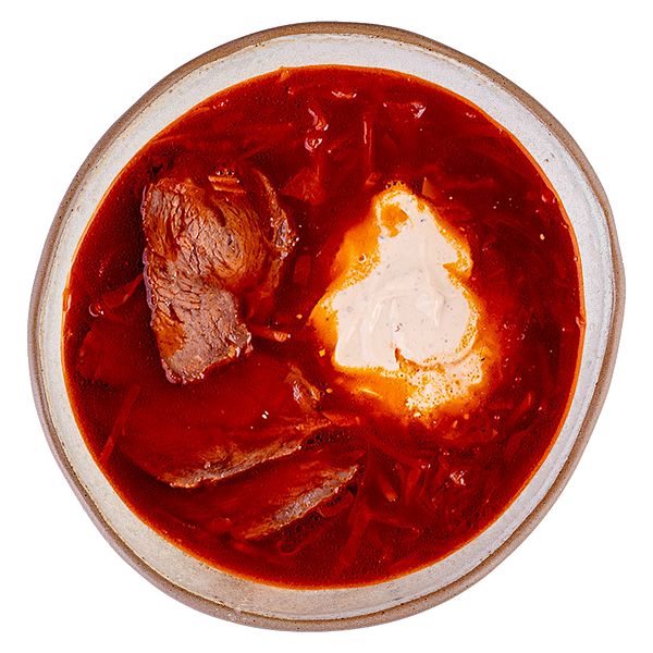 Борщ копченый