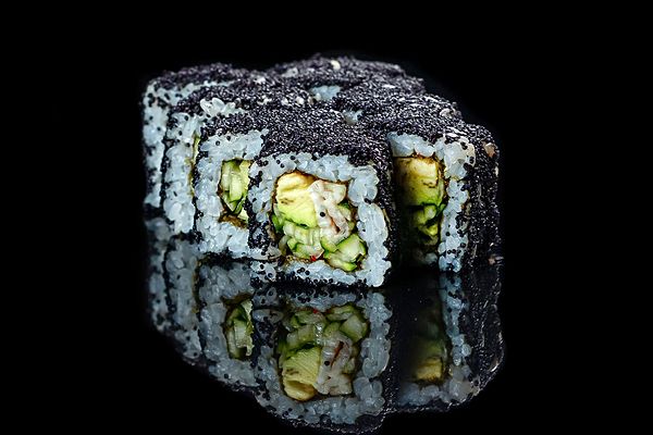 Калифорния с угрем