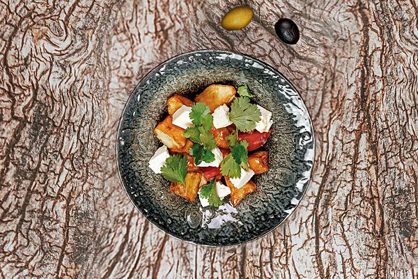 С хрустящим баклажаном и сыром