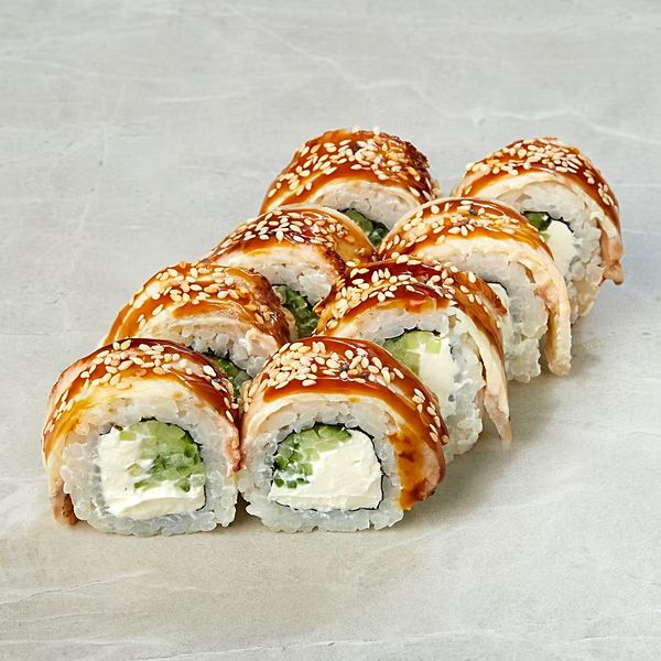 Филадельфия с копченым угрем