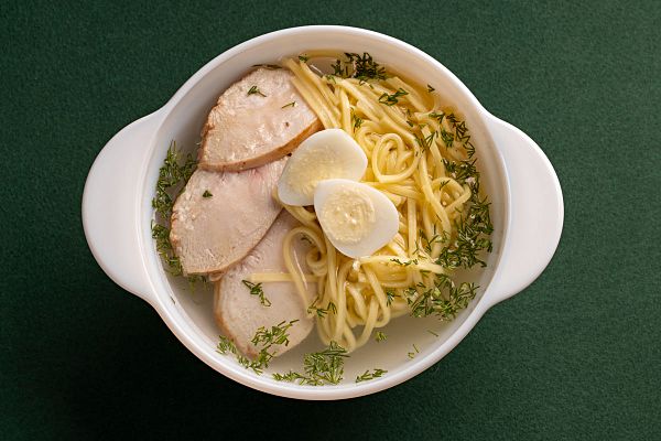 Детский супчик с курицей