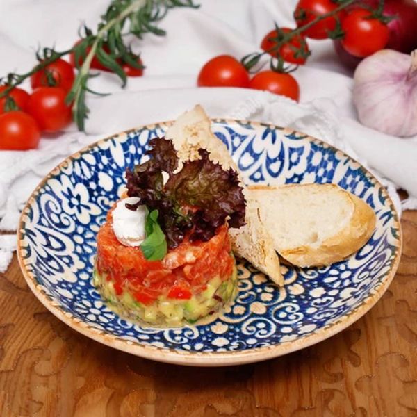 Тар-тар из лосося