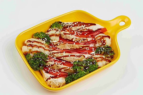 Альфорно с курицей и овощами