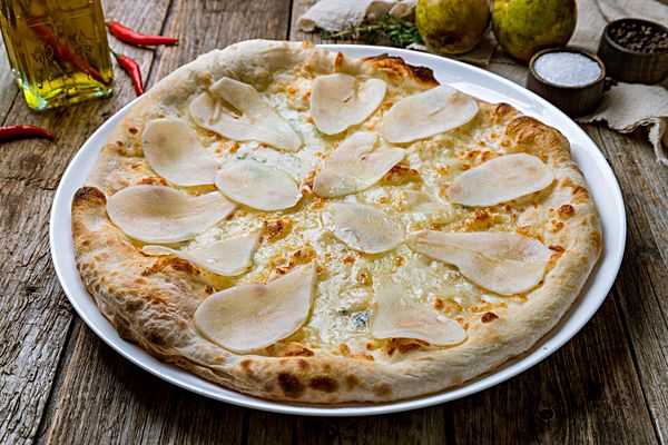 Груша и горгонзола