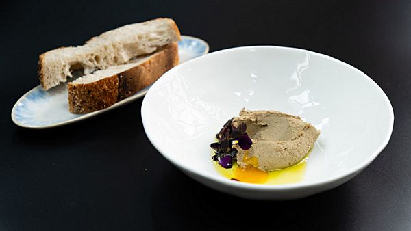 Паштет с манговым пюре