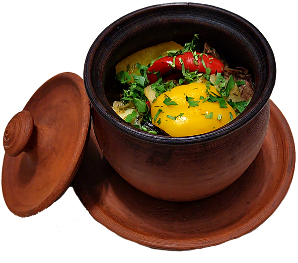 Чанахи в горшочках