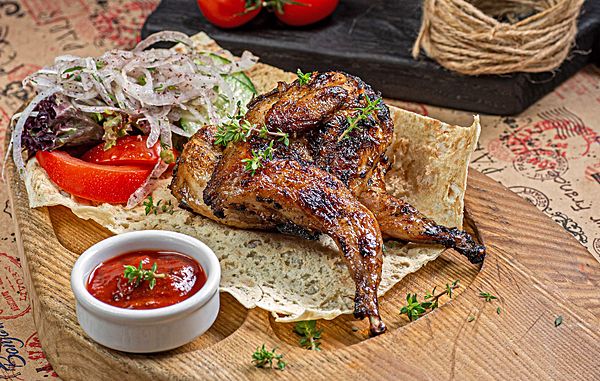 Шашлык из перепелки