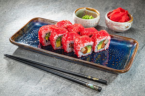 Калифорния с лососем