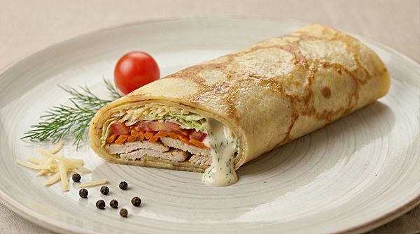 Блин Шаурма с курицей